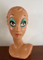 Vintage Twiggy mannequin hoedenhoofd, Ophalen of Verzenden