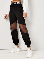Pantalon de sport noir - "<shein" XS - neuf, Noir, Shein, Taille 34 (XS) ou plus petite, Fitness ou Aérobic
