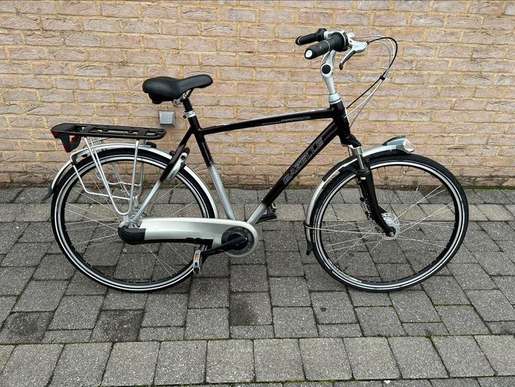 Gazelle herenfiets Chamonix Exellent, Fietsen en Brommers, Fietsen | Heren | Herenfietsen, Zo goed als nieuw, Gazelle, Versnellingen