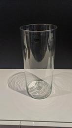 Glazen vaas  35cm hoog x 15cm breed in goede staat, Huis en Inrichting, Woonaccessoires | Vazen, Overige kleuren, Ophalen of Verzenden