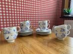 8-delig koffieservies Stad Gent, Antiek en Kunst, Antiek | Servies compleet, Ophalen