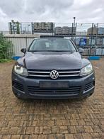 Volkswagen Touareg registratieaanvraag in perfecte staat, Auto's, Automaat, Euro 5, Zwart, Leder