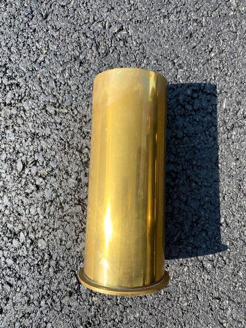 Huls obus van de Duitse Feldkanone F.K. 16 n/a 1937, Verzamelen, Militaria | Tweede Wereldoorlog, Landmacht, Hulzen of Bodemvondsten