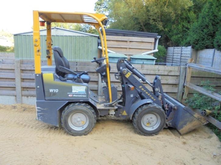 Wiellader Eurotrac W10 Met kenteken 2025 voor op de weg, Zakelijke goederen, Machines en Bouw | Kranen en Graafmachines, Wiellader of Shovel