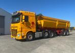 DAF XF 530 6x2 space cab (+ kipper), Achterwielaandrijving, Leder, Bruin, Particulier