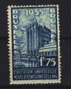 Belg. 1934 - nr 389 *, Postzegels en Munten, Postzegels | Europa | België, Spoor van plakker, Verzenden
