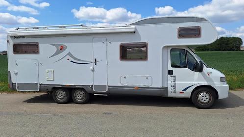 campingcar dethleffs globetrotter esprit  6 places  permis c, Caravans en Kamperen, Mobilhomes, Particulier, Half-integraal, tot en met 6