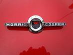 embleem motorkap, MORRIS COOPER, mk1, Klassieke Mini Cooper, Ophalen, Voor, Nieuw, Mini