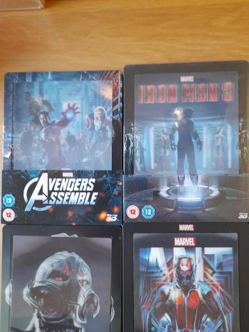 Marvel lenticular zavvi 3D +2D steelbooks beschikbaar voor biedingen