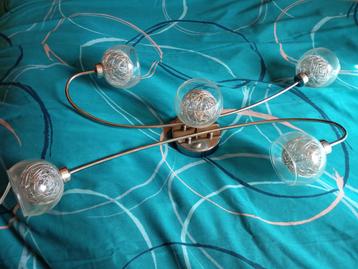 Plafonnier 5 lampes beschikbaar voor biedingen