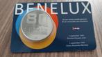 Médaille 80 ans Union Benelux et pin's, Enlèvement