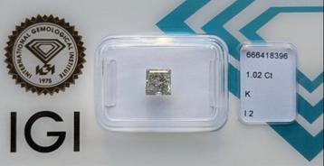 Diamant 1.02 Ct beschikbaar voor biedingen