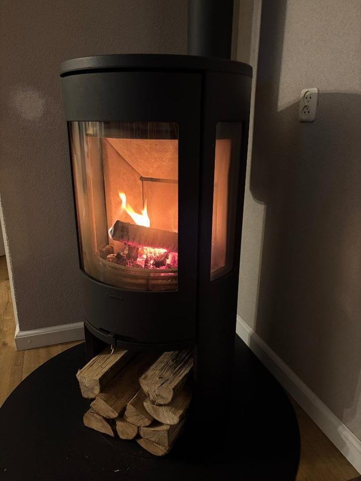 Contura 556 style houtkachel, Huis en Inrichting, Kachels, Gebruikt, Vrijstaand, Houtkachel, Hout, Ophalen