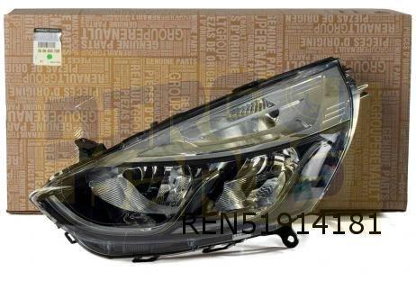 Renault Clio IV (9/16-10/19) Koplamp Links (chrome accent) (, Auto-onderdelen, Verlichting, Renault, Nieuw, Verzenden