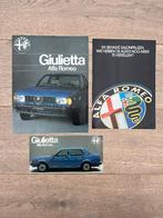 BROCHURES D'ALPHA GIULIETTA, Enlèvement ou Envoi