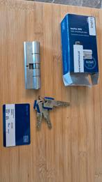 Deur cilinder slot. 45 50 met 3 sleutels en veiligheidskaart, Doe-het-zelf en Bouw, Ophalen, Slot