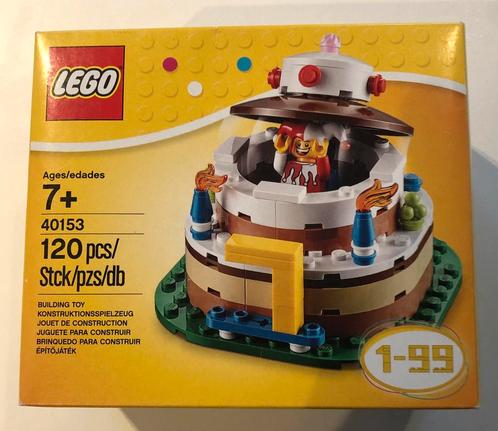 Lego Iconic Verjaardagstafel-decoratie 40135 (USED), Kinderen en Baby's, Speelgoed | Duplo en Lego, Zo goed als nieuw, Lego, Complete set