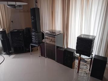 Opruiming stereoketens:kenwood/2xtechnics(1vintage)/philips beschikbaar voor biedingen