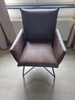 4 stoelen lederlook, Huis en Inrichting, Stoelen, Ophalen, Zo goed als nieuw