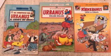 2 Urbanus stripverhalen en 1 Kiekebanus stripverhaal, Enlèvement ou Envoi, Utilisé