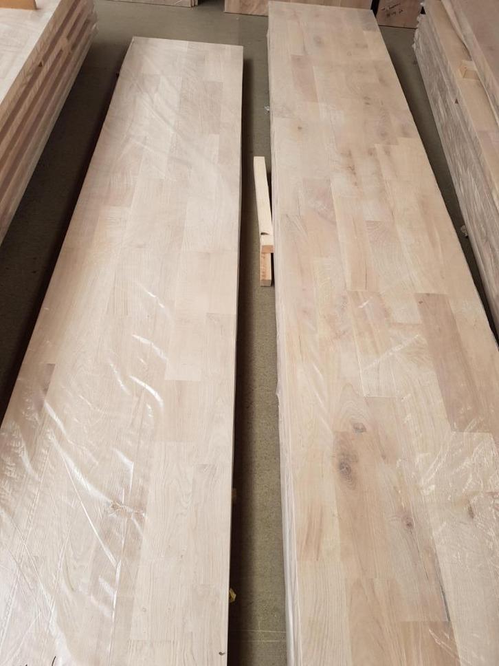 Grand STOCK de plans de travail et plan de cuisine en chene, Huis en Inrichting, Keuken | Keukenbenodigdheden, Nieuw, Ophalen