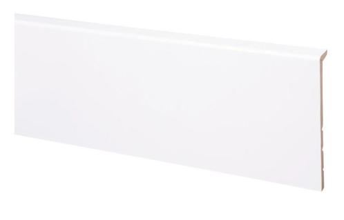 11 Plinthes flexi CanDo Cubic blanche de 240 cm, Doe-het-zelf en Bouw, Plinten en Afwerking, Nieuw, Plinten, MDF, 200 tot 250 cm