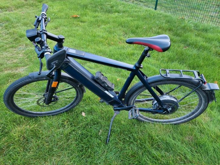 Stromer ST1X 20" ocean met blauwe batterij, Fietsen en Brommers, Elektrische fietsen, Gebruikt, Stromer, Ophalen
