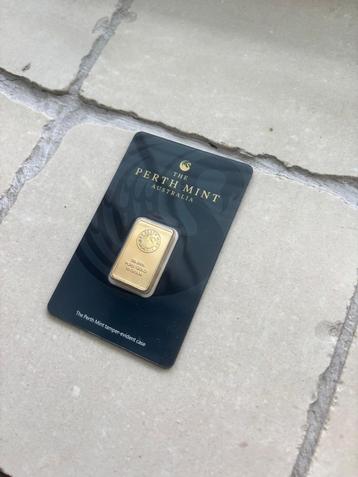 The Perth Mint 10 gram goudbaar  beschikbaar voor biedingen