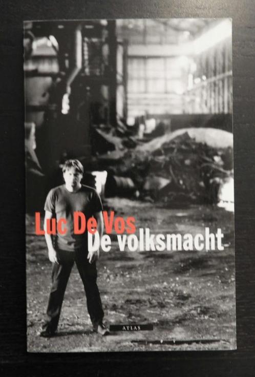 GESIGNEERD boek Luc De Vos: De Volksmacht, Boeken, Muziek, Zo goed als nieuw, Artiest, Verzenden