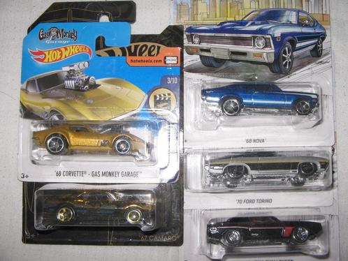 2 hotwheels sets op 1/64, Hobby en Vrije tijd, Modelauto's | 1:43, Nieuw, Auto, Overige merken, Ophalen of Verzenden