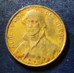 Belgische medaille Antwerpse expo 1930, Albert I, Ophalen of Verzenden, Brons