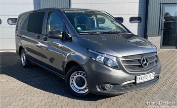Mercedes-Benz Vito L2 DC Automaat 114 3050GVW Airco Trekhaak, Autos, 100 kW, Argent ou Gris, Achat, Entreprise