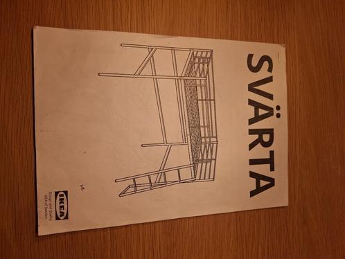 hoogslaper ikea svarta met matras, Kinderen en Baby's, Kinderkamer | Stapelbedden en Hoogslapers, Gebruikt, Hoogslaper, Ophalen