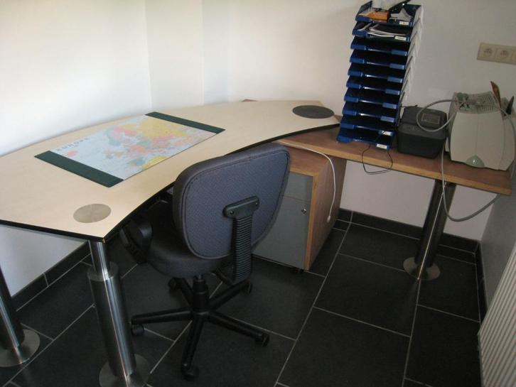 2 Bureaux design avec  2 armoires, Maison & Meubles, Maison & Meubles | Autre, Utilisé, Enlèvement