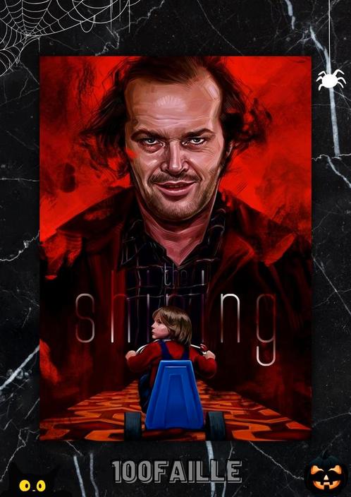 De poster van The Shining, Verzamelen, Posters, Nieuw, Film en Tv, Rechthoekig Staand, Ophalen of Verzenden