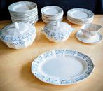 Superbe service ancien CĖRANORD faïence bleue, Enlèvement