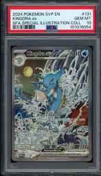 Kingdra ex PSA 10 - SVP131 - Scarlett and Violet Promo 2024, Hobby en Vrije tijd, Verzamelkaartspellen | Pokémon, Verzenden, Zo goed als nieuw