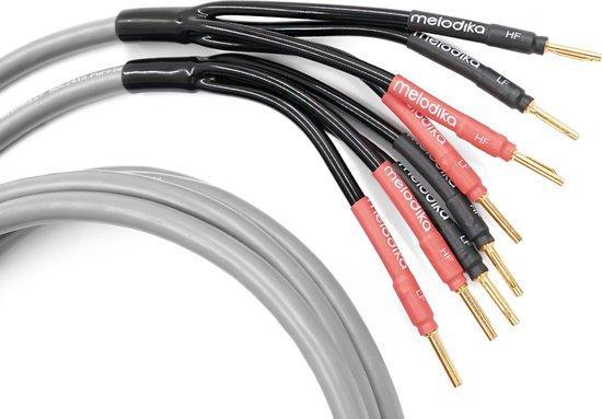 Melodika | MDBA41525G | Luidsprekerkabel | Metaal, Audio, Tv en Foto, Audiokabels en Televisiekabels, Zo goed als nieuw, Luidsprekerkabel