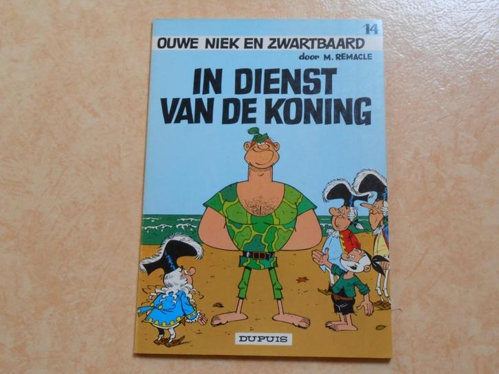 Ouwe Niek en Zwartbaard 14 In dienst van de koning 1969 1 st, Boeken, Stripverhalen, Nieuw, Eén stripboek, Ophalen of Verzenden