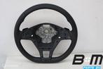 Nieuwstaat Leder stuur met flippers VW Golf 7 5G0419091BH, Gebruikt
