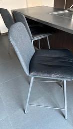 4 Hoge barkrukken  van KFF, Ophalen, Zo goed als nieuw, Zwart