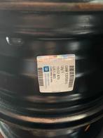 Originele stalen velgen met Opel naafhoezen/kappen 15”, Auto's, Particulier, Te koop