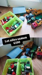 Lot boerderij speelgoed, tractors siku , landbouwmachines, Ophalen, Zo goed als nieuw