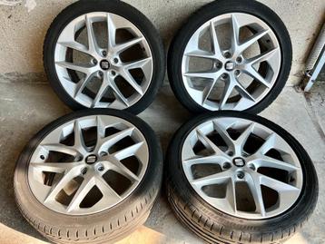 Seat velgen origineel fr cupra met zomerbanden nieuw, Ophalen, Zomerbanden, Banden en Velgen