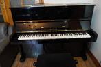 Yamaha U1 rechtopstaande piano in zeer goede staat + bonus, Muziek en Instrumenten, Piano's, Ophalen, Zwart, Zo goed als nieuw