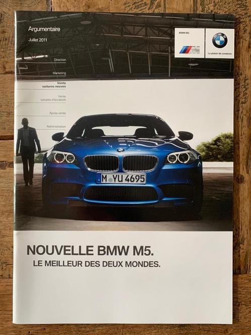 Brochure d'information sur le produit BMW M5 F10 2011 (franç, Livres, Autos | Brochures & Magazines, Neuf, BMW, Enlèvement ou Envoi