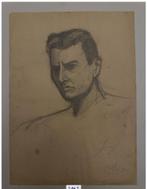 Portrait of Artur Balder from 1997 by a draftsman, Ophalen, Nieuw