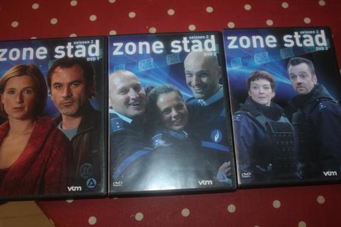 Zone stad       seizoen 2-3-5, CD & DVD, DVD | TV & Séries télévisées, Comme neuf, Thriller, À partir de 12 ans, Enlèvement ou Envoi