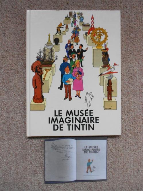 Kuifje - Le Musée Imaginaire de Tintin - dédicace Hergé 1979, Boeken, Stripverhalen, Nieuw, Eén stripboek, Ophalen of Verzenden
