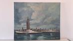 Schilderij Prunières Antwerpen Kathedraal, Antiek en Kunst, Ophalen of Verzenden